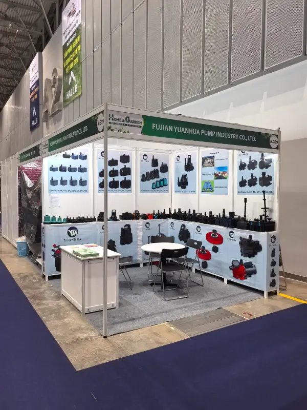 Fujian Yuanhua Pump Industry Co., Ltd. exhibitum apud Saigon Exhibition & Convention Center - SECC